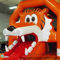 Le Tigre - chateau gonflable - Livré