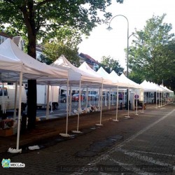 Tonnelle pliante - 3m x 3m - à emporter