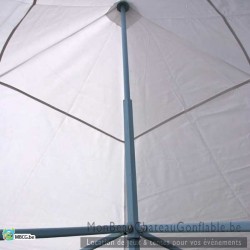 Tonnelle pliante - 3m x 3m - à emporter