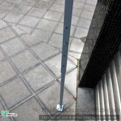 Tonnelle pliante - 3m x 3m - à emporter