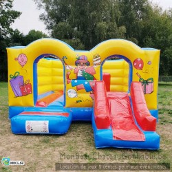 Le Filou - château gonflable - couvert - occasion