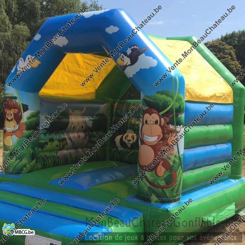 Le Jungle - château gonflable a vendre - occasion