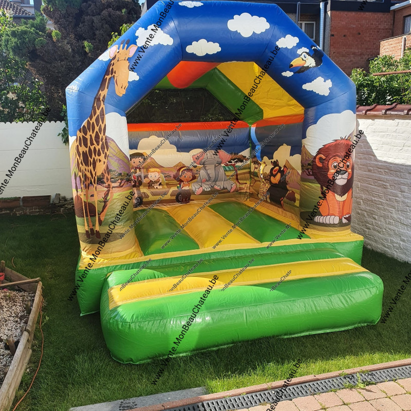 château gonflable Le Safari