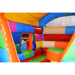 château gonflable très coloré - vente