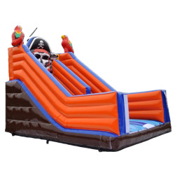 grande structure gonflable - Toboggan Pirate