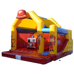 belle grande structure gonflable - Multifun pompier