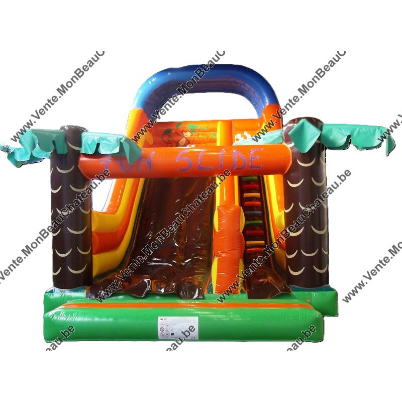vente de grande structures gonflables - Toboggan Fun Slide