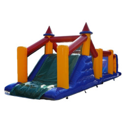 vente de parcours d'obstacle - 12mètres de jeux gonflables