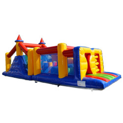 parcours d'obstacle gonflable certifié à vendre