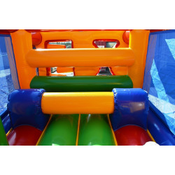 détails des obstacles intérieurs du parcours de 12 mètres