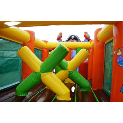 détails des obstacles à l'intérieur du parcours