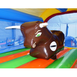 taureau gonflable