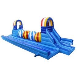 vente de parcours gonflable de 14 mètres