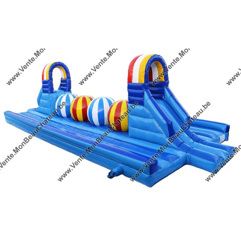 vente de parcours gonflable de 14 mètres