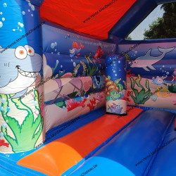 l'intérieur du château gonflable Fiesta Némo