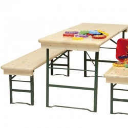 Tables de brasserie ensemble table et bancs pour enfant - occasion