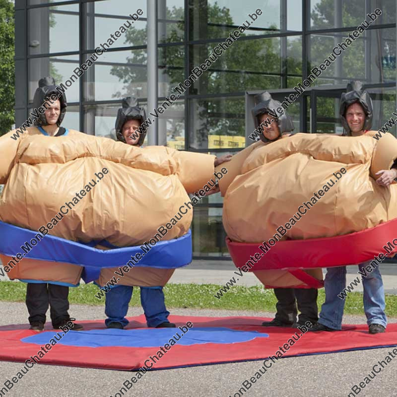 Costumes de Sumos Jumeaux Adulte - occasion Costumes de Sumos Jumeaux Adulte - occasion