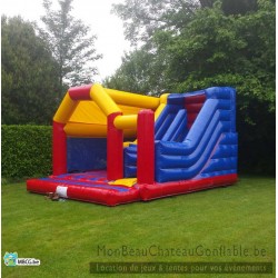 Le Combo - Château gonflable - couvert - tobogan