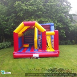 Le Combo - Château gonflable - couvert - tobogan