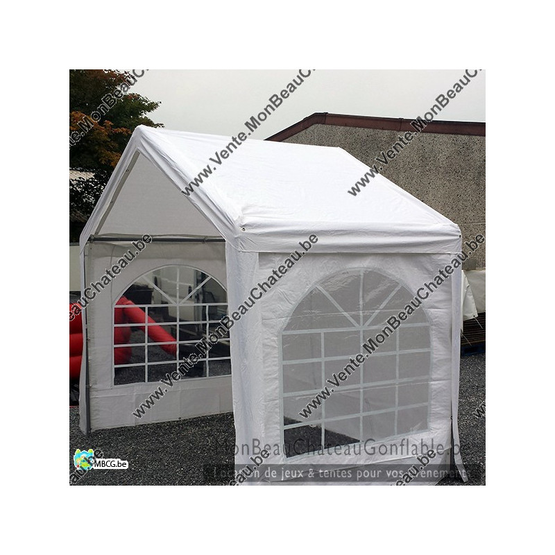 Tonnelle en tube - 3m x 2m - livrée - montée Tonnelle en tube - 3m x 2m - livrée - montée